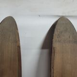 Paire de skis ancien