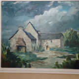 Oil on panel by Michel Girard