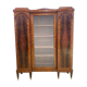 Bibliothèque époque art déco en placage de bois précieux et marqueterie