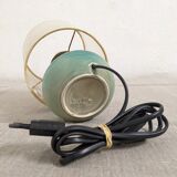 Ceramic bedside lamp from the 60s/70s