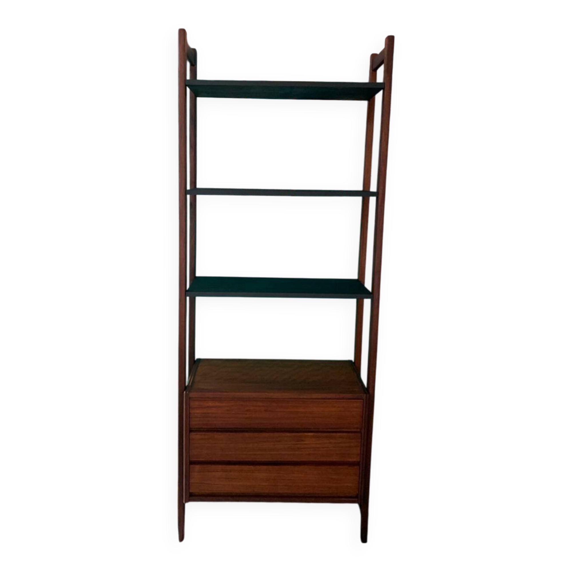 Bibliothèque vintage scandinave