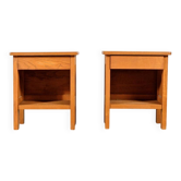 Paire de tables de chevets