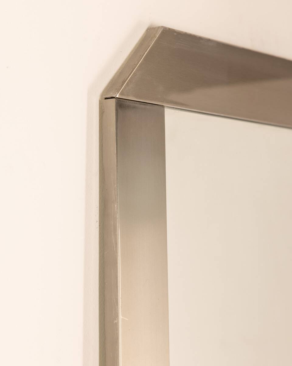 Vintage 70's wall mirror designed by gaetano Scolari for valenti