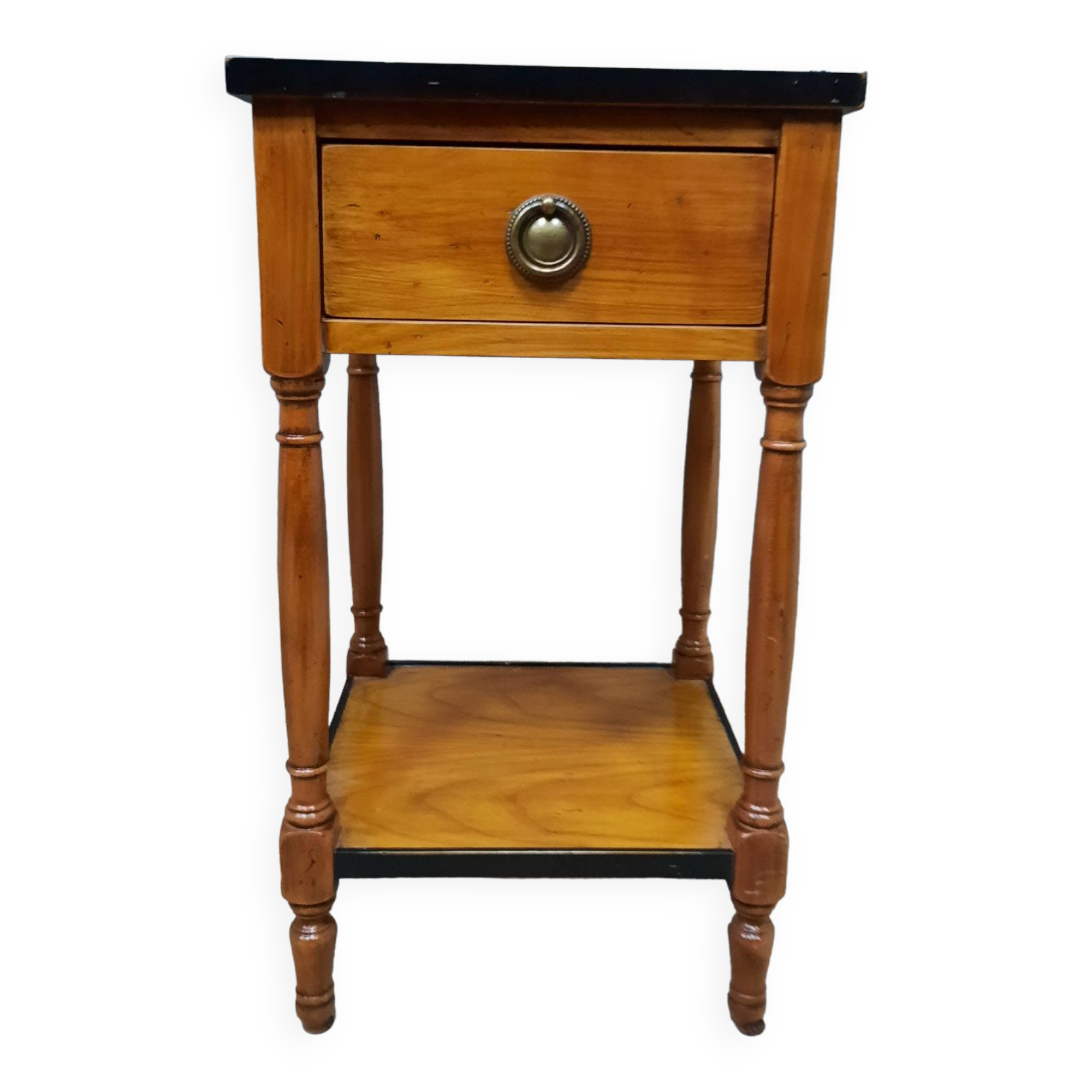 Cherry wood bedside table