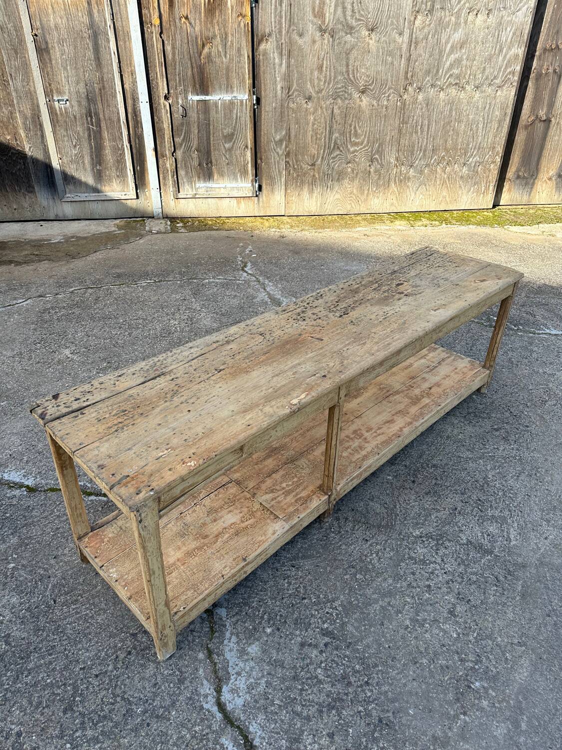 Table de drapier ancienne