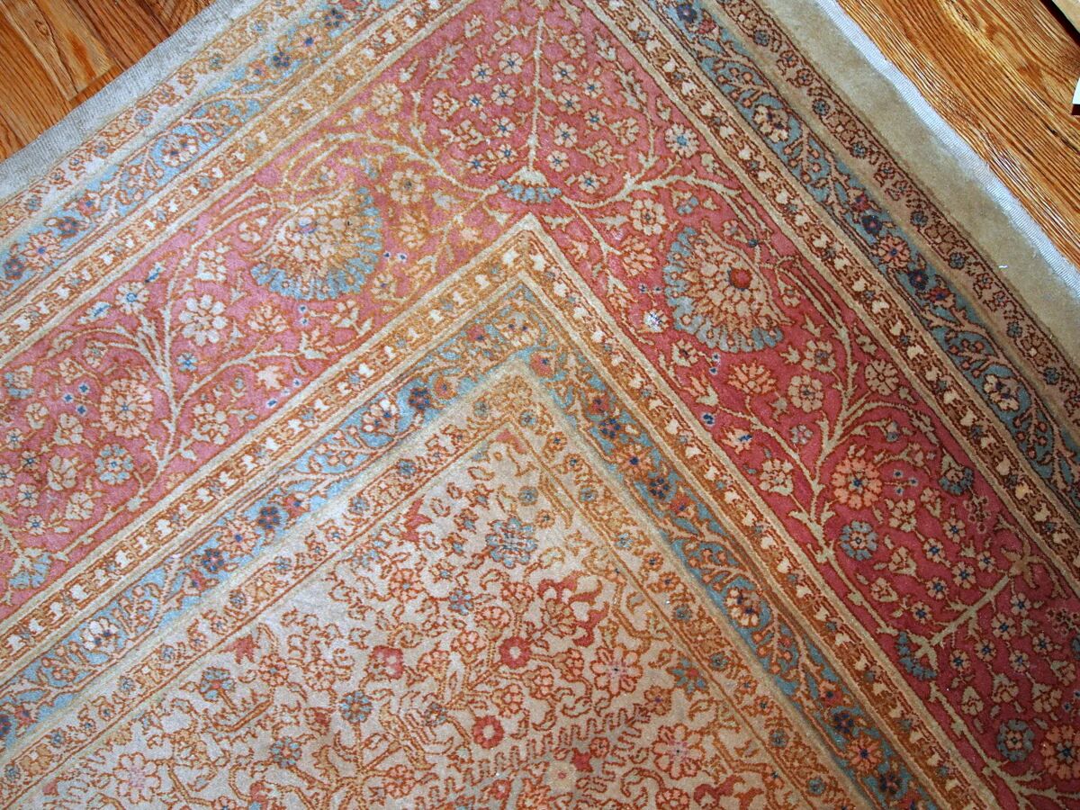 Handmade antique Turkish Sivas rug 9.10' x 13.3' (302cm x 405cm) 1900s - 1B766