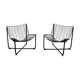 Pair of Jarpen armchairs by Niels Gammelgaard for Ikea 1980s