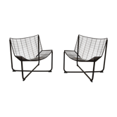 Pair of Jarpen armchairs by Niels Gammelgaard for Ikea 1980s