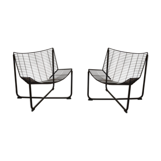 Pair of Jarpen armchairs by Niels Gammelgaard for Ikea 1980s