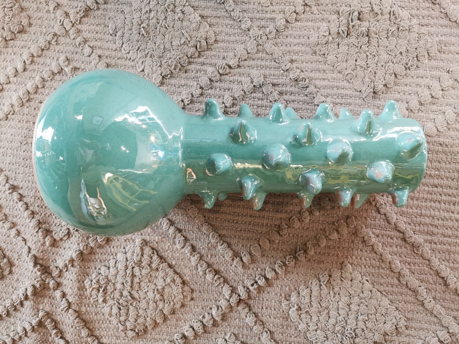 Large vase with ceramic spikes Morocco