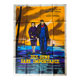 Original cinema poster "Des gens sens importance" Jean Gabin 120x160cm 1956