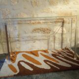 David Lange Glass and Plexi Console