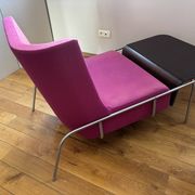 Paire fauteuils Tolozan – Éric Jourdan – Ligne Roset 2002 – structure alu