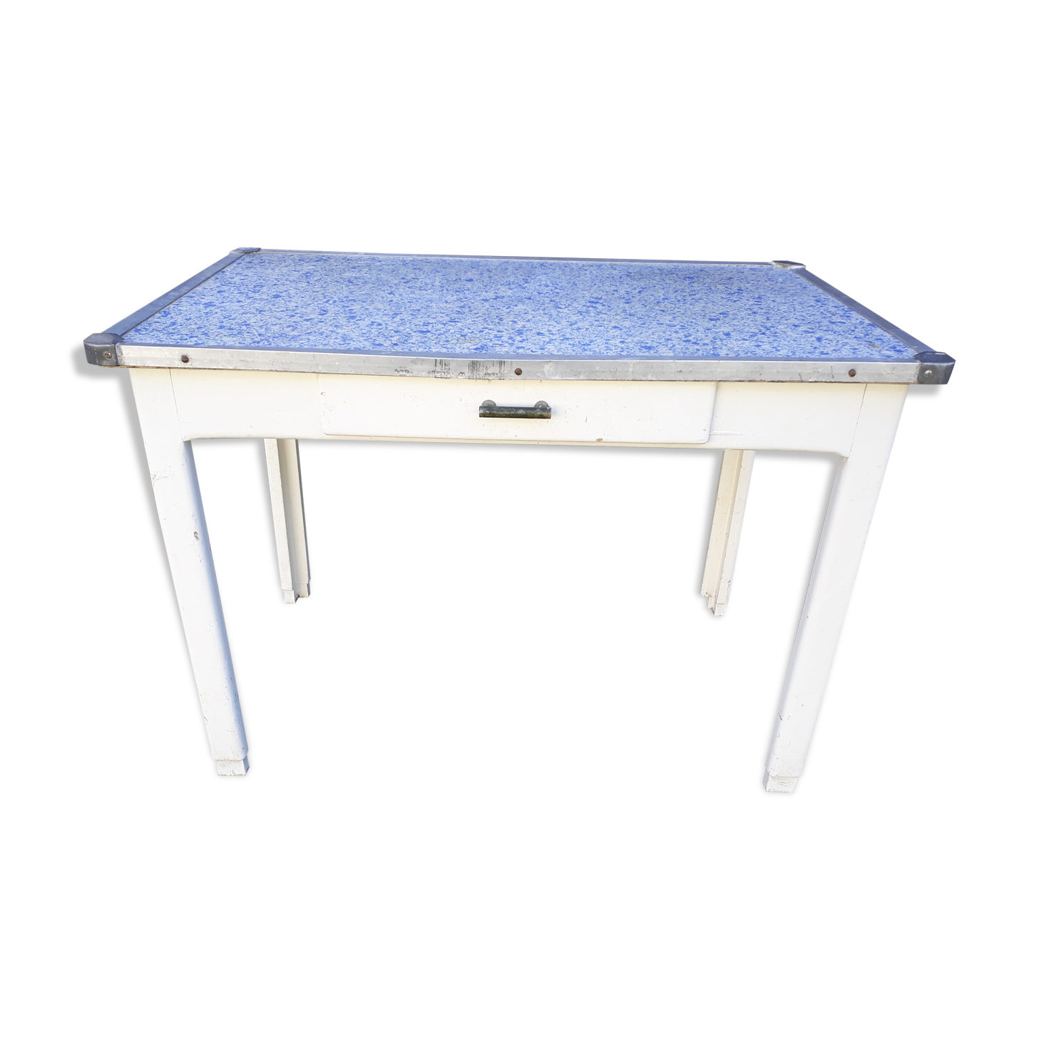 Vintage wooden kitchen table