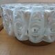 Large vintage glass ceiling light