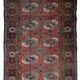 Tapis afghan Baluch vintage fait main 93 cm x 164 cm années 1920