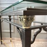 Steel console