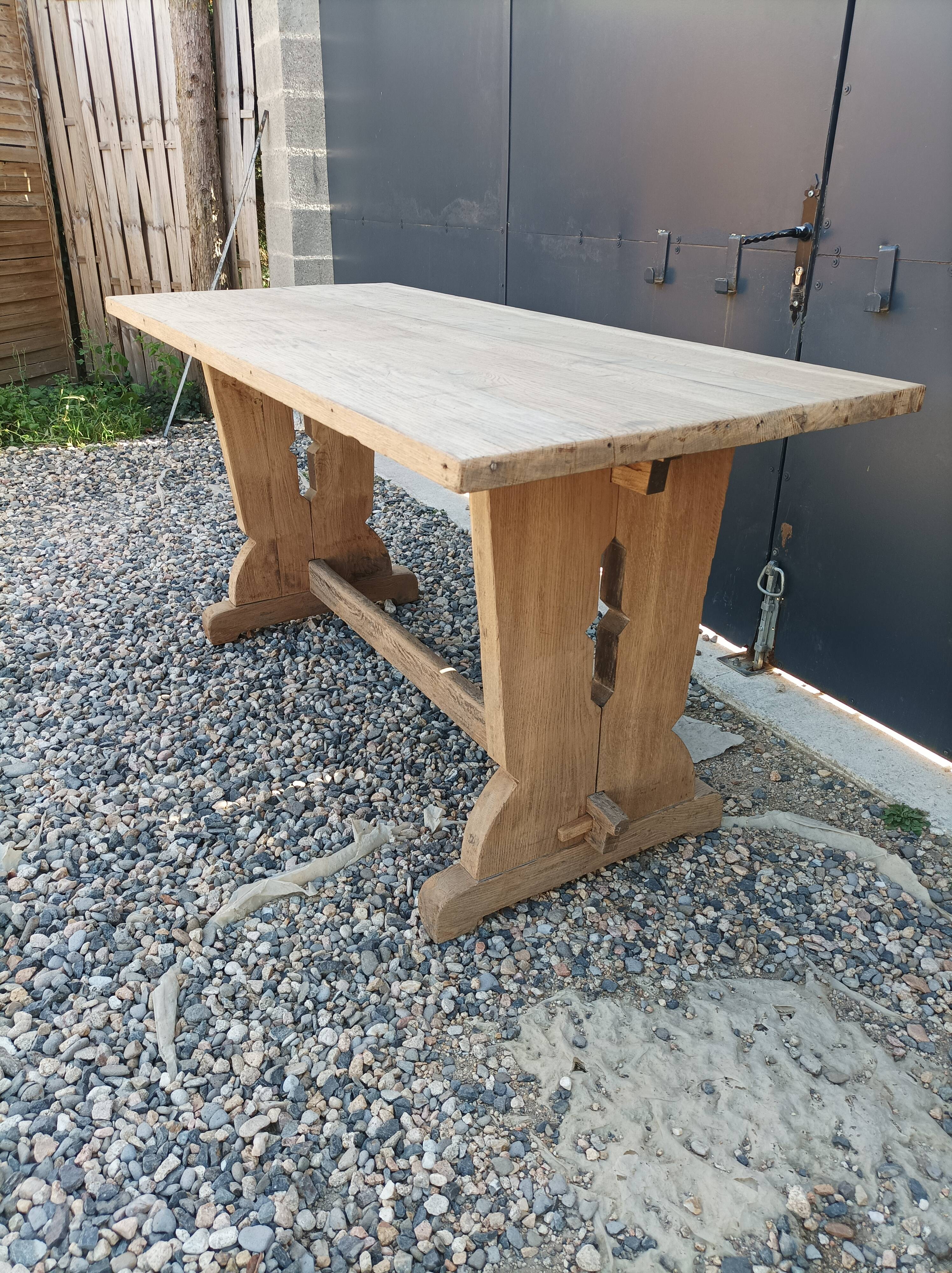 Old oak table