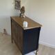 commode noire