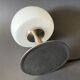 Lampe de table  de lit vintage en verre tip-touch champignons