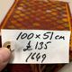 Vintage turkish mini kilim 100x51 cm shabby wool small kelim rug black,red