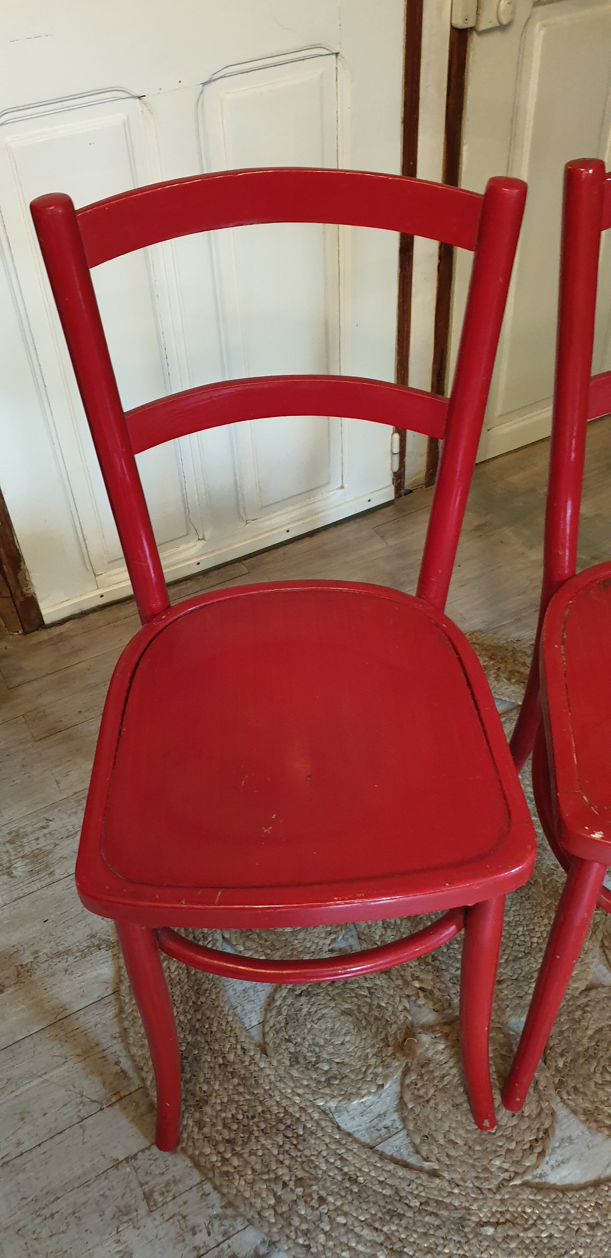 Pair of bistro chairs