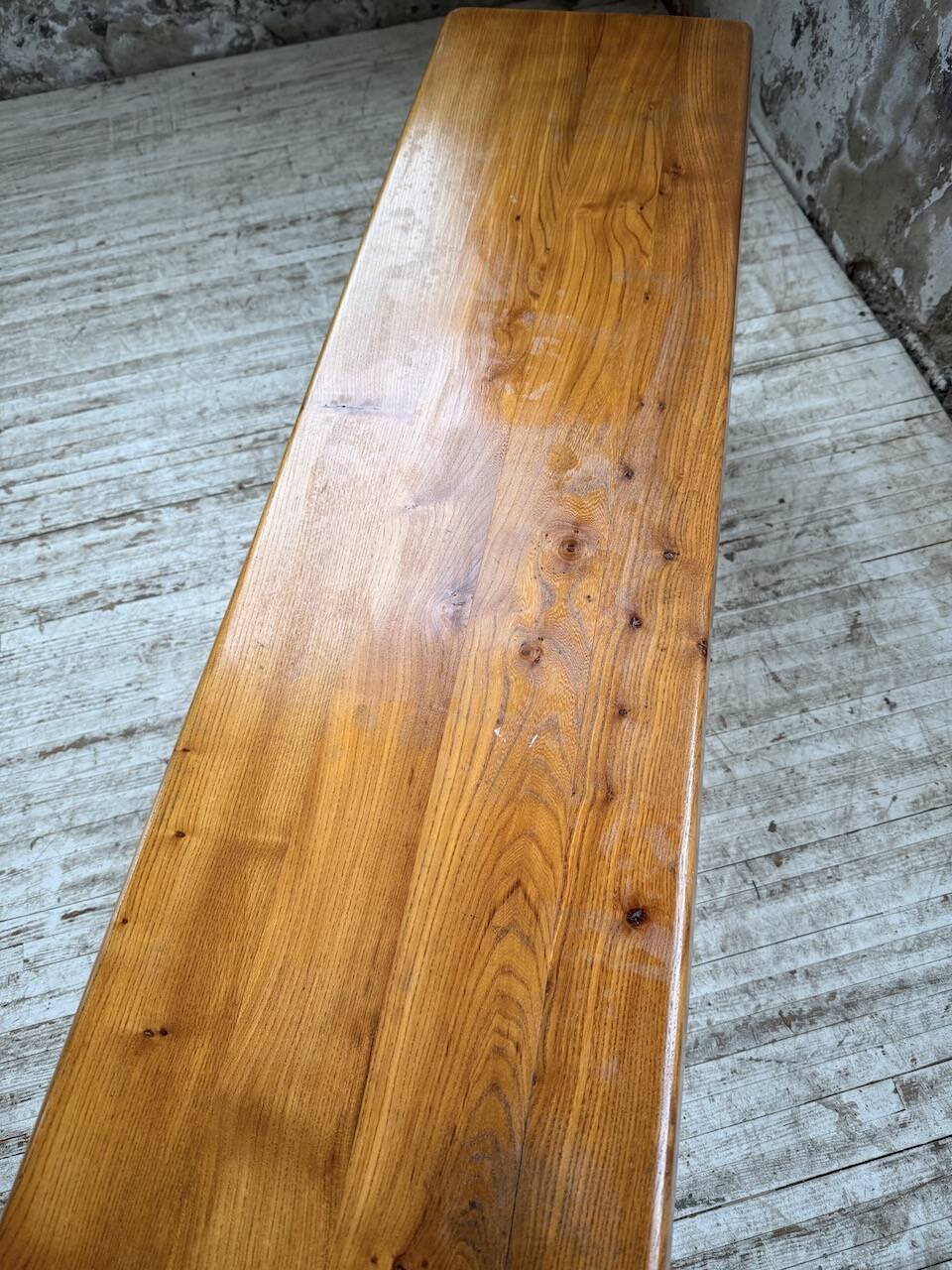 Chapo S14 blonde oak bench 172cm vintage