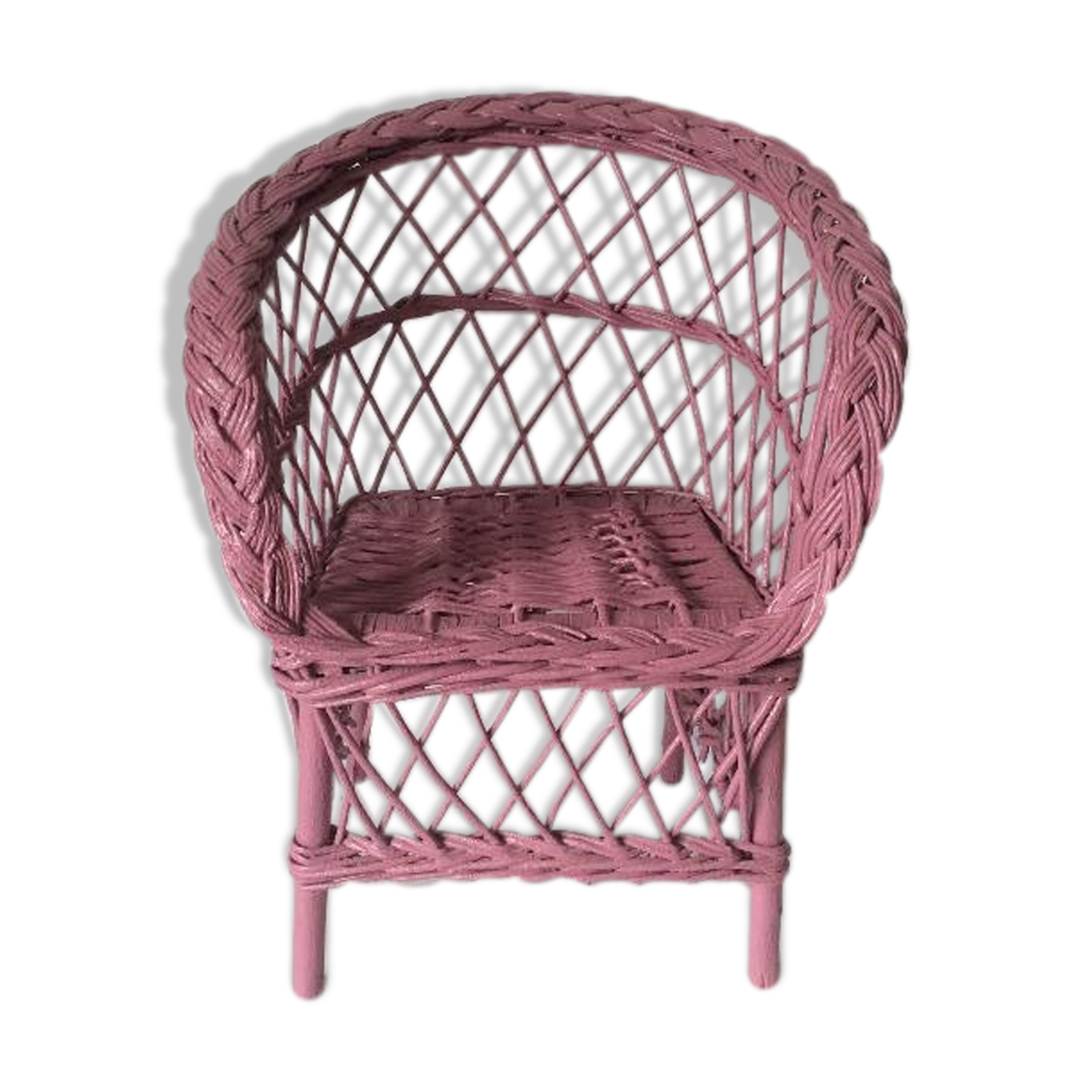 Wicker child chair
