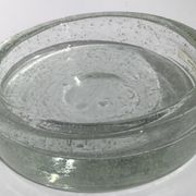 Vacuum pocket blown glass bubbled glassware Bendor