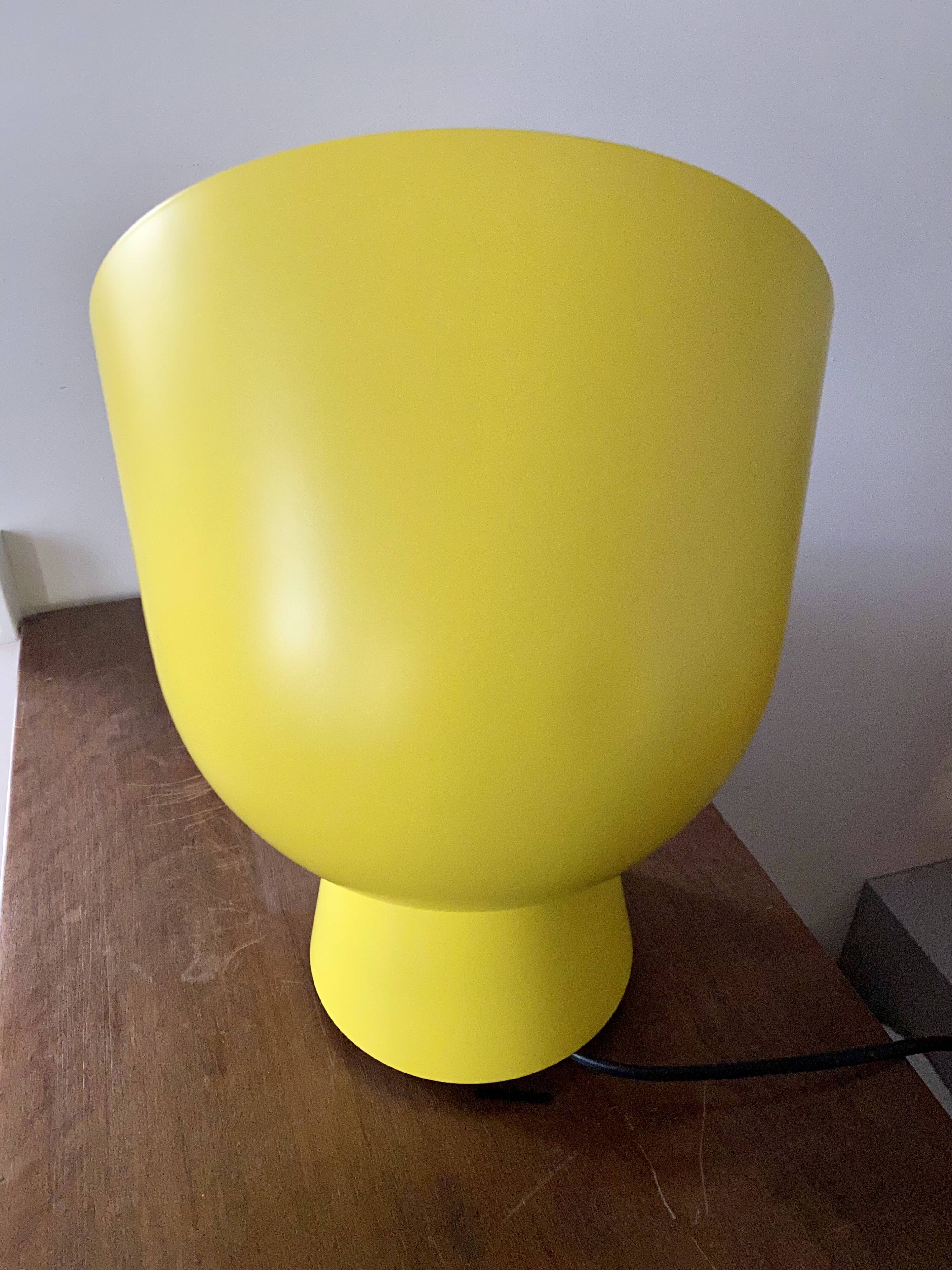 Lamp yellow design Ola Wihlborg