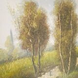 Oil on canvas