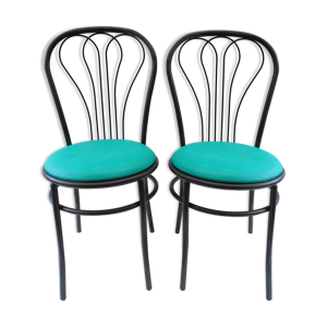 Paire de chaises de bistro Rodet