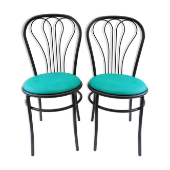 Paire de chaises de bistro Rodet