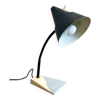 Navy blue articulated lamp