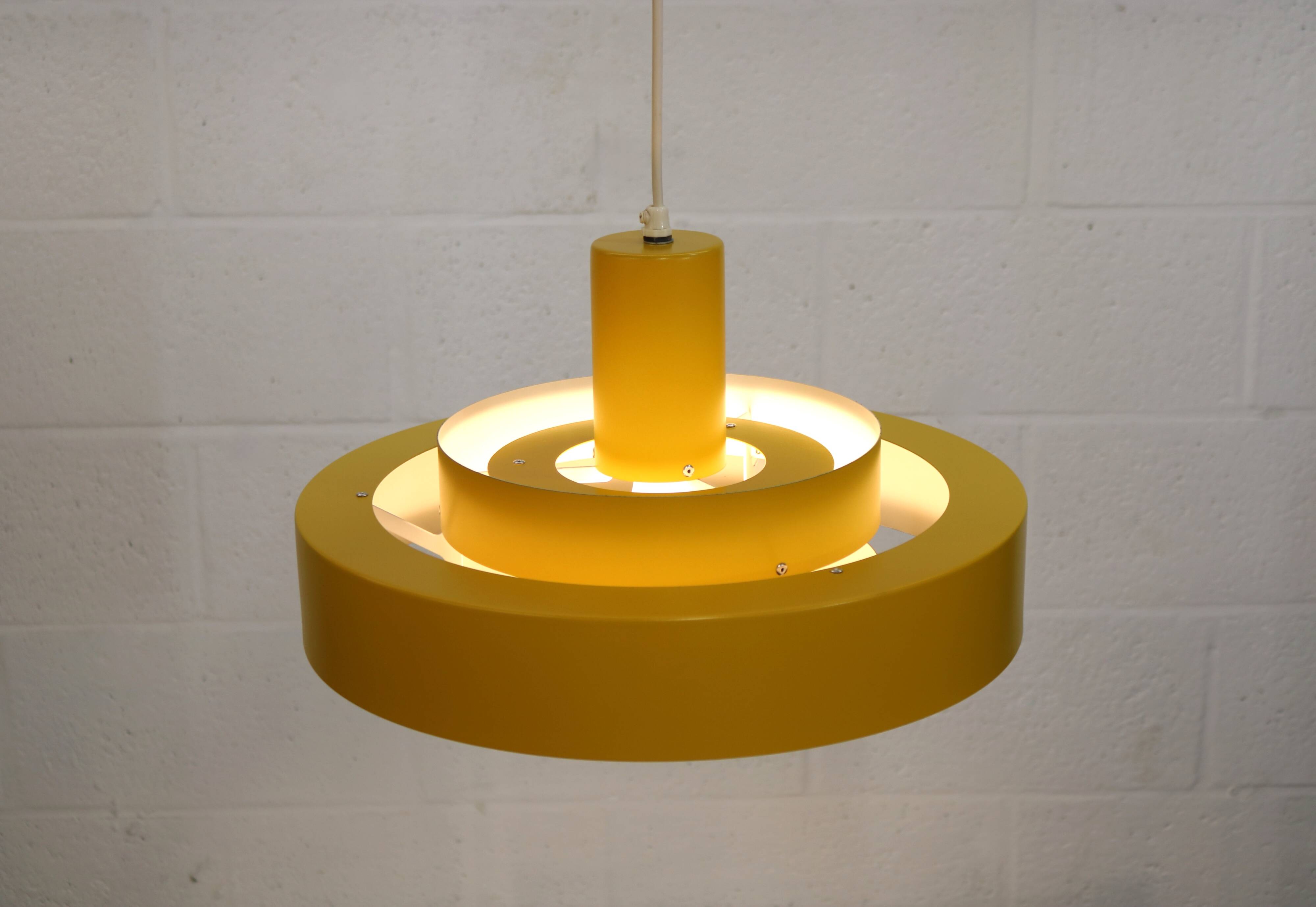 Mid-century modern hanging lamp by Jo Hammerborg - Fog & Morup - model Equ