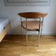 Vintage Chair Fasem P40 - Design by Giancarlo Vegni - Cognac Leather