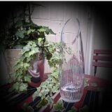 Designer crystal vase