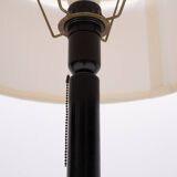 Grand ensemble de bureau exclusif en cuir cousu, années 1960, France