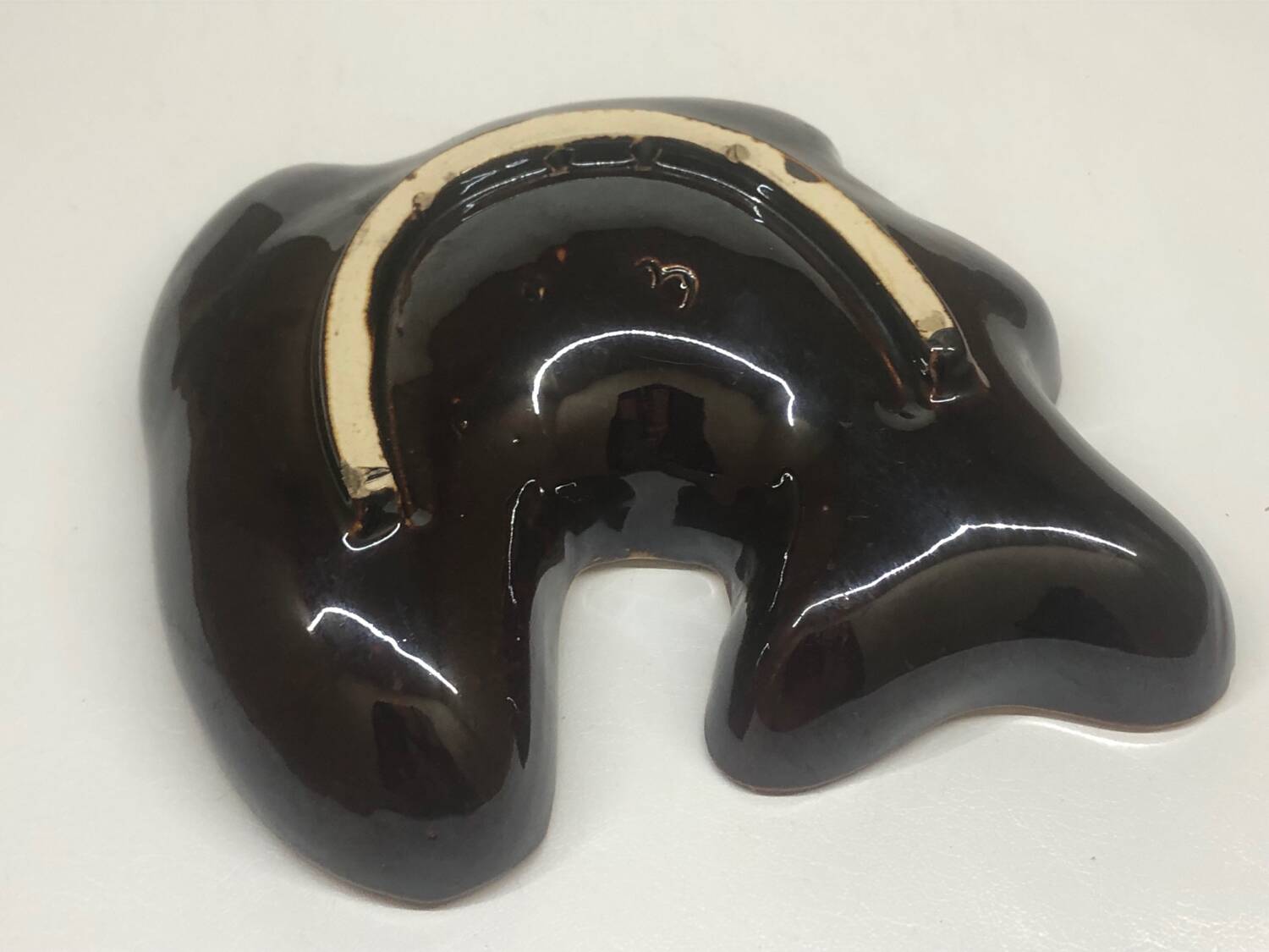 Vintage zoomorphic fish dish