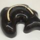 Vintage zoomorphic fish dish