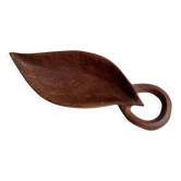 Plat bois pièce sculptée