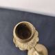 Five-branch candlestick, brass.