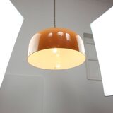 Suspension marron Space Age de Guzzini, années 1960