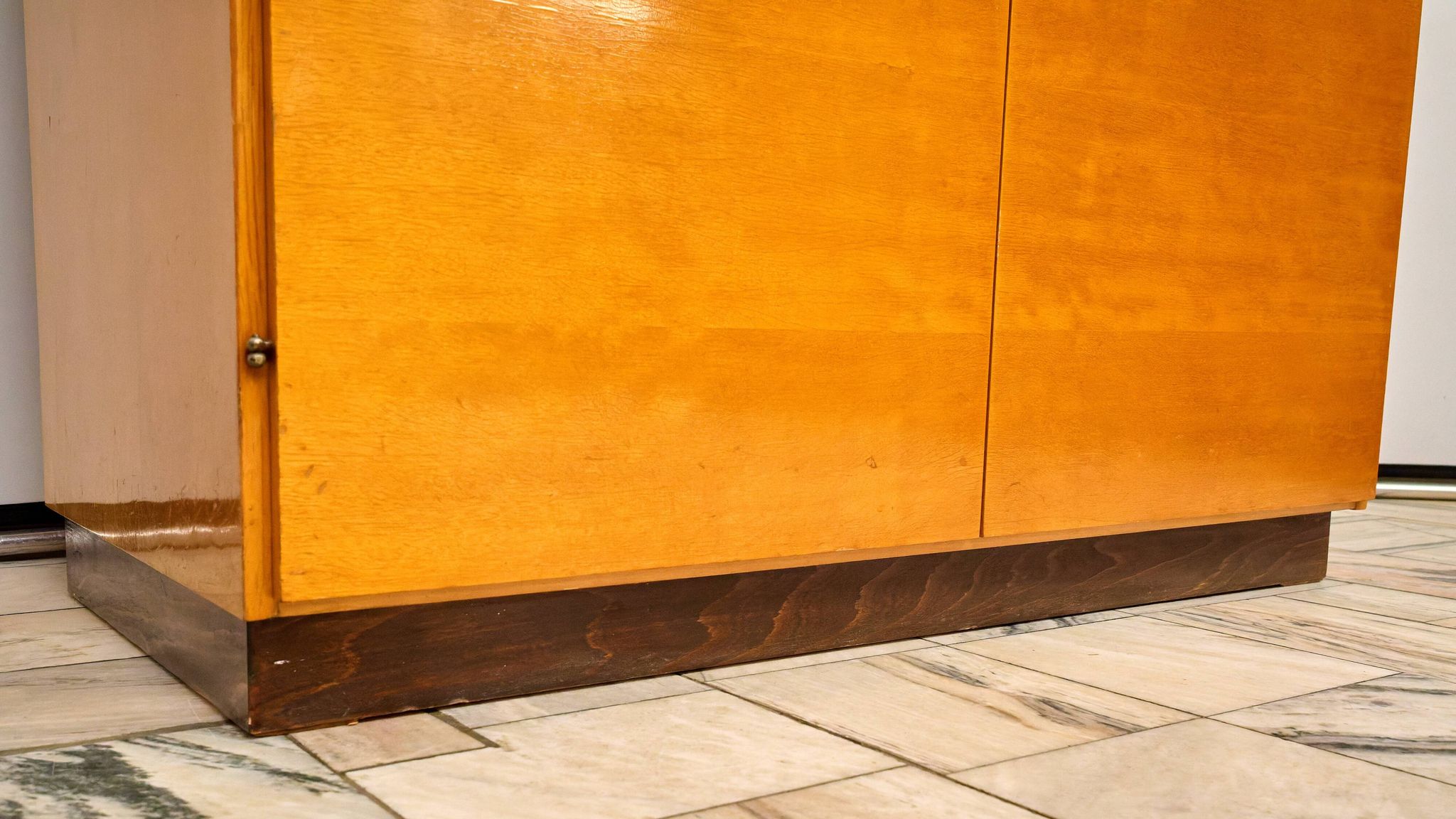 Two-door wardrobe by Mojmír Požár for UP Závody, Czechoslovakia, 1960s.