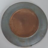 Large stoneware plate by Charles Greber