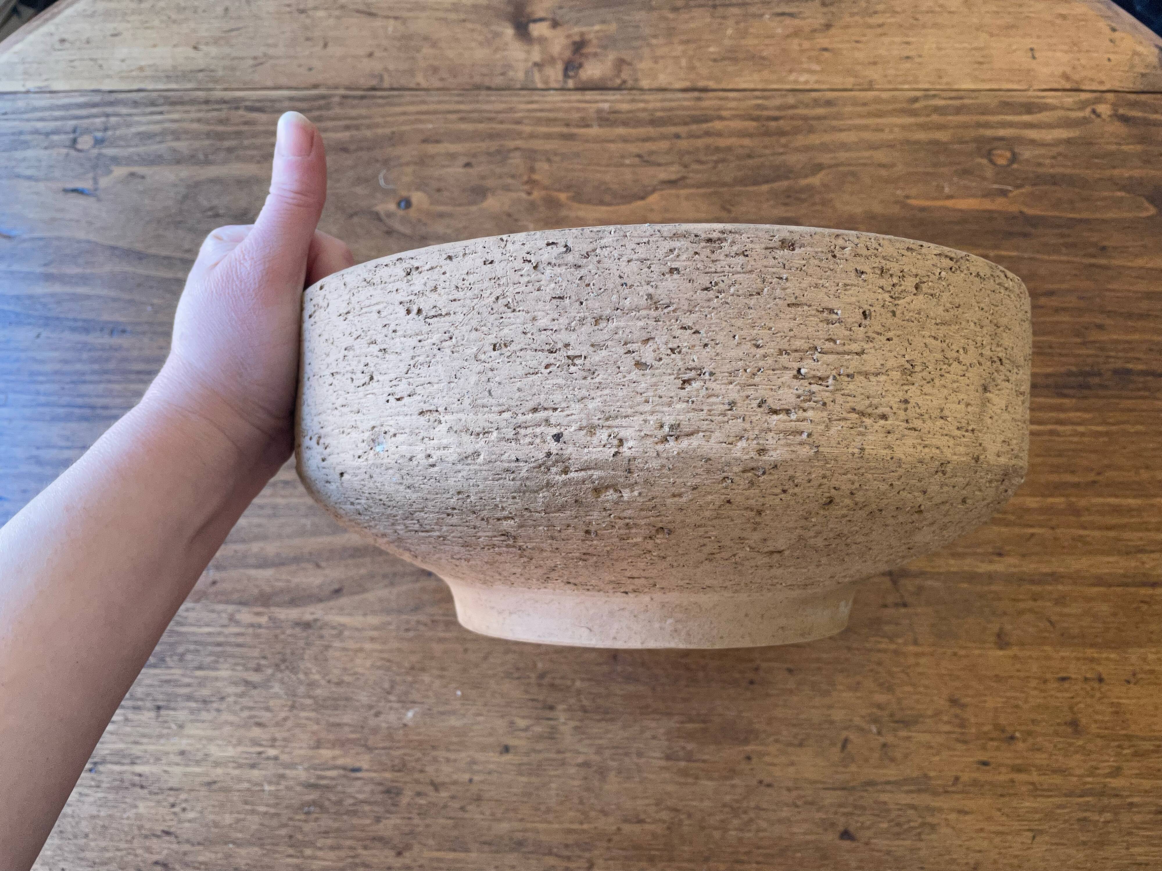 Pot cover, terracotta planter - beige