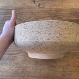 Cache pot, jardinière en terre cuite - beige