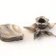 Bougeoir cendrier fleur S. Agudo
