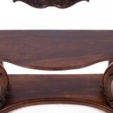 Rosewood console, France, circa 1890. After renovation.