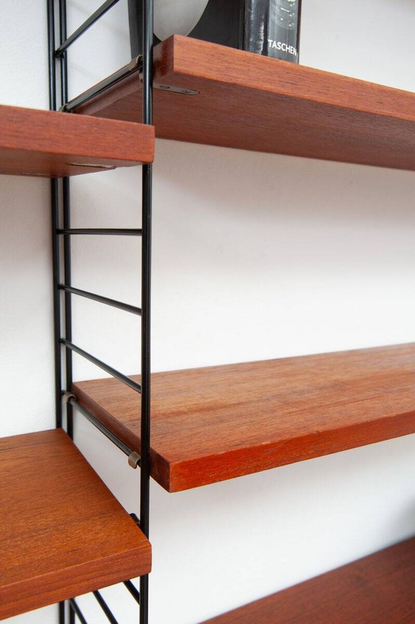 String wall shelf by Kajsa & Nisse Strinning, 1950s